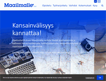 Tablet Screenshot of maailmalle.net